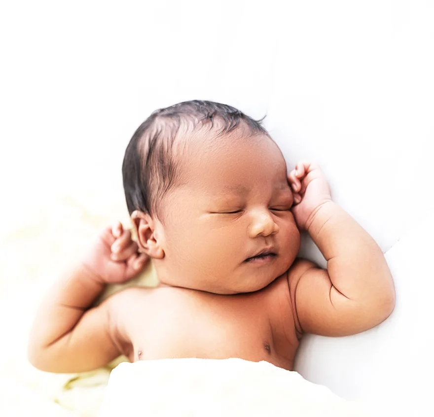 Newborn photo retouching service after