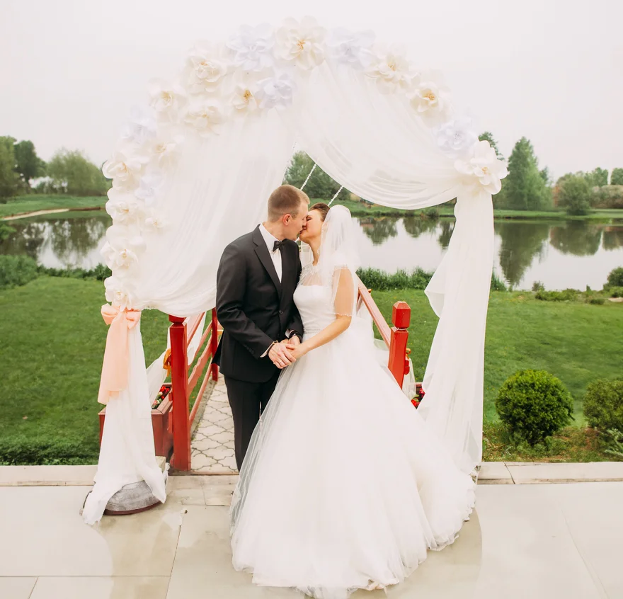 Wedding photo retouching after