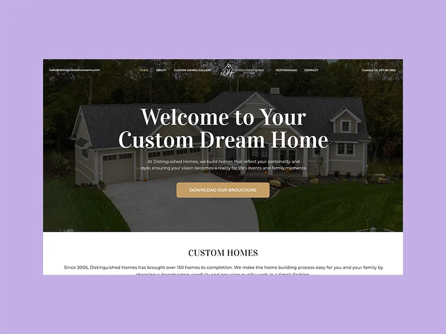 Distinguished User Experience Layout