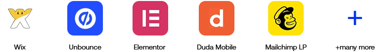 Landing Page Builder Icons