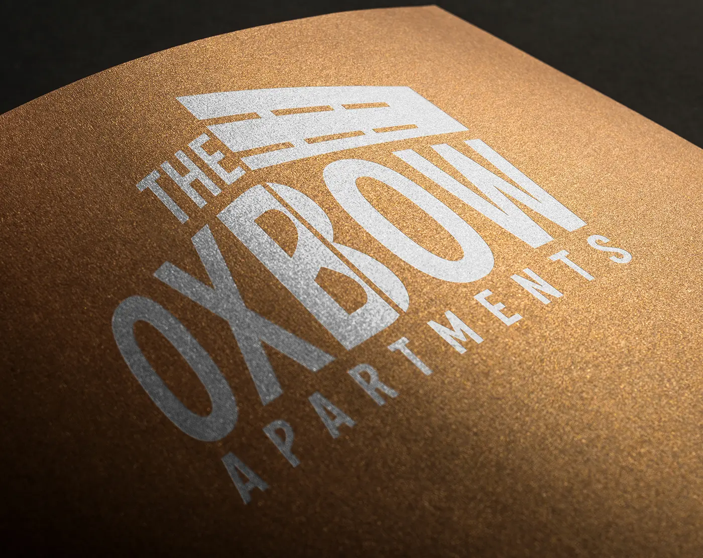 Oxbow Apartments Logo Design